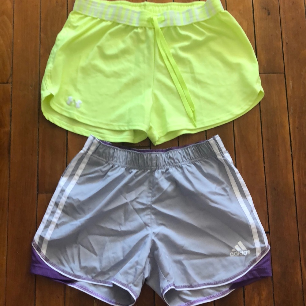 BUNDLE OF UNDER ARMOUR, ADIDAS SHORTS